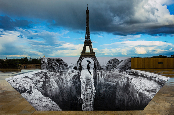 JR - Trompe l'oeil, Les Falaises du Trocadéro, 18 mai 2021, 19h58, Paris, France, 2021. 2021, giclée print laminated with G-gloss, Mounted on 3mm Dibond, 64 x 96 cm
JR - Trompe l'oeil, Les Falaises du Trocadéro, 18 mai 2021, 19h58, Paris, France, 2021. 2021, giclée print laminated with G-gloss, Mounted on 3mm Dibond, 64 x 96 cm