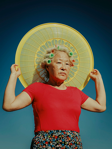 Curly Permed Hair, from the series Nirvana, 2024-Ongoing © Daesung Lee