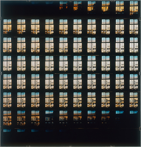Jan Dibbets, The Shortest day at the Van Abbemuseum, Eindhoven, 1970, Color photographs on board, 177 x 171 cm Colerstudy H 1,2,3,4, 1976