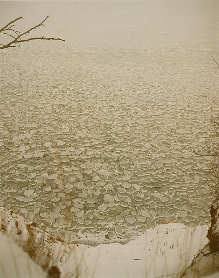 In der Mitte einer Landschaft