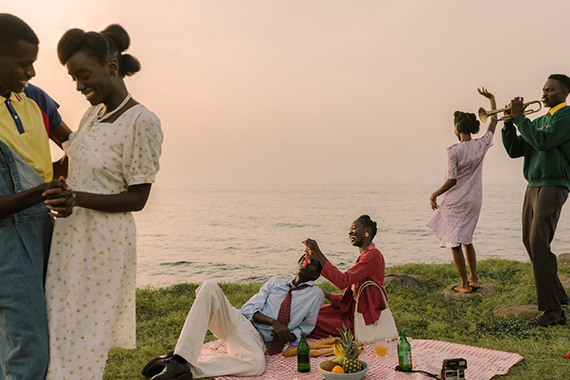 Carlos Idun-TawiahLove is a Picnic, Saint Louis, Senegal, 2024.Archival Pigment Print.One Size Only: 40.6 x 61 cm / 16 x 24 inEdition of 3 plus 2 artist’s proofs