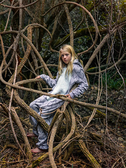 Sophie on the winter solstice, Nature's Valley, 2020 © Pieter Hugo