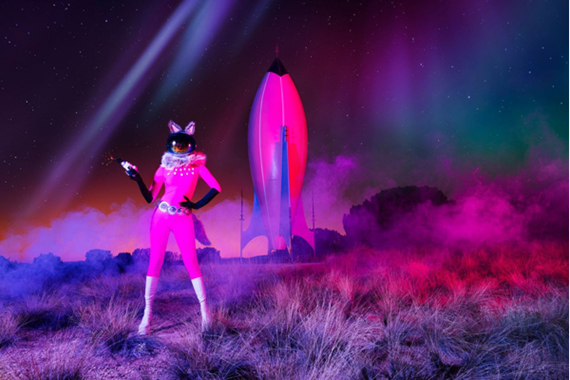 © Cara Romero Coyote Girl, 2024 Archival pigment print Courtesy of the artist
© Cara Romero Coyote Girl, 2024 Archival pigment print Courtesy of the artist