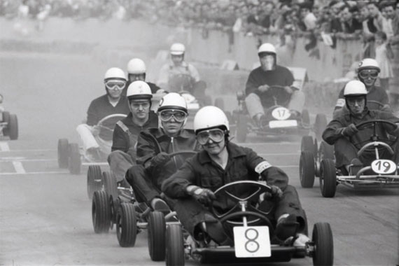 Hans Rudolf Uthoff: "Go-Kart Rennen", Dortmund 1962