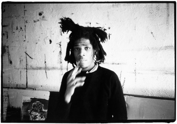 Roland Hagenberg: "Jean-Michel Basquiat, smoking", 1983 © Roland Hagenberg. Courtesy of ponyhof artclub contemporary art