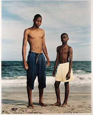 "Long Island, N.Y., USA, July 1, 1993" from Beach Portraits, 1992 ©Rineke Dijkstra