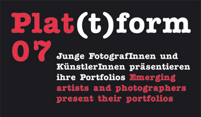 Plat(t)form 07 - Emerging artists and photographers present their portfolios