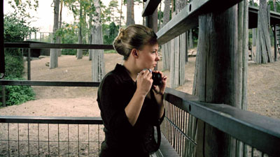 Salla Tykkä, Zoo, 2006, 35 mm film still. Courtesy of the artist / Yvon Lambert Gallery, New York