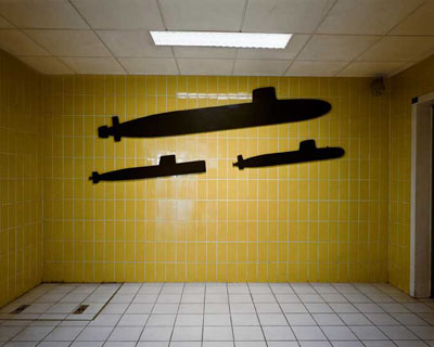 Lynne Cohen
Untitled (Submarines), 2008
C-Print
132 x 157 cm
© Lynne Cohen, Courtesy Galerie Wilma Tolksdorf Frankfurt / Berlin