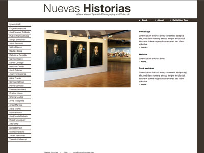 Nuevas Historias - A New View on Spanish Photography and Video Art