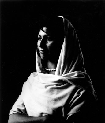 Pilar, Saintes-Maries-de-la-mer 1955Silver Gelatin Print© Lucien ClergueCourtesy Galerie Bernheimer