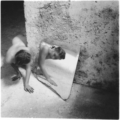 Francesca Woodman, Self-Deceit #1 I.204, Rome Italy 1978, gelatine silver print