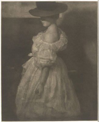 Heinrich Kühn, Tonwertstudie II (Mary Warner), Aufnahme um 1908, späterer Abzug, Gummigravüre, Privatbesitz © Estate