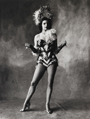 Irving Penn, Small Trades, Rockette, New York, 1951, © by the Irving Penn Foundation