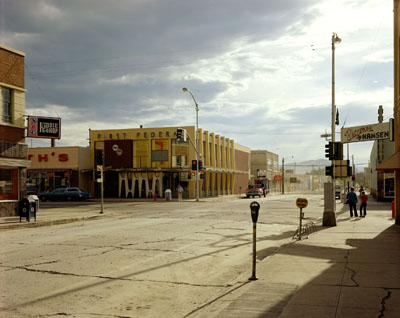 2nd Street East and South Main Street, Kalispell, Montana, August 22, 1974foto: Stephen Shore303 Gallery New York