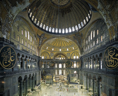 Ahmet Ertug, Hagia Sophia, Istanbul, Turkey, 2011, C-Print, 180 x 207 cm, Edition of 3