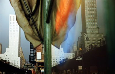 “3rd Avenue, Reflection”, New York City, USA, 1952
