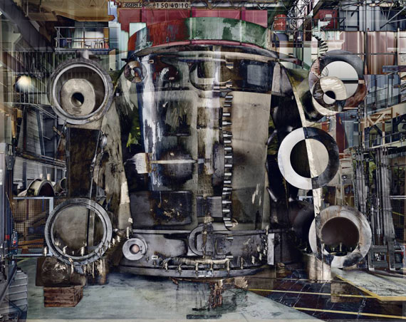 Stéphane Couturier (*1957, French)Photo n°2 Halle Power, from the series Melting Power (Usine Alstom – Belfort)2009C-Print with Diasec Face in Artist's Frame180 x 227 cm ( 70 7/8 x 89 3/8 in. )Edition of 5; Ed. no. 3/5© the artist, courtesy of Christophe Guye Galerie, Zurich (Switzerland)