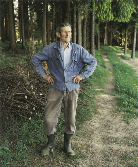 Bernhard Fuchs, Herr Ö., St. Peter am Wimberg, 1994, © Bernhard Fuchs 2012