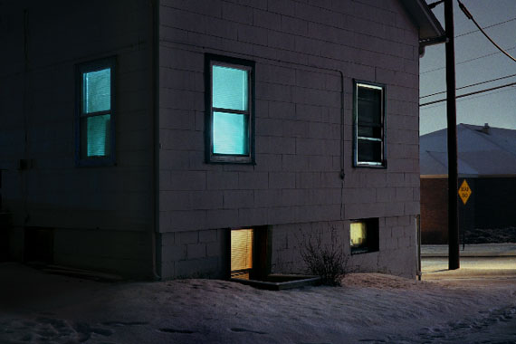 Christian Patterson "House at Night" aus der Serie "Redheaded Peckerwood"