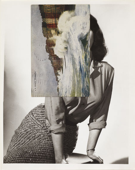 John Stezaker , Siren Song V , 2011 , Collage, 25.7 x 20.3 cm , Courtesy of the artist and The Approach, London